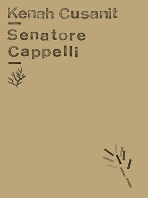 cover image of Senatore Cappelli